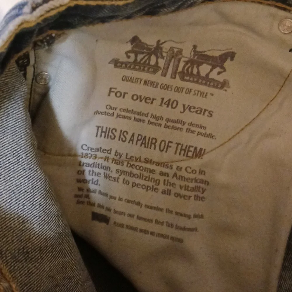 Levi's 505 Men's 5-Pocket Jeans